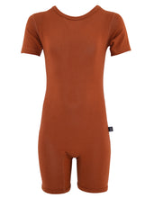 Lade das Bild in den Galerie-Viewer, Onesie-Bodyshorts mit Reißverschluss
